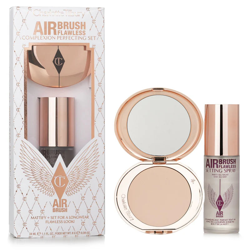 Charlotte Tilbury Flawless Complexion Perfecting Duo – Set & Perfect